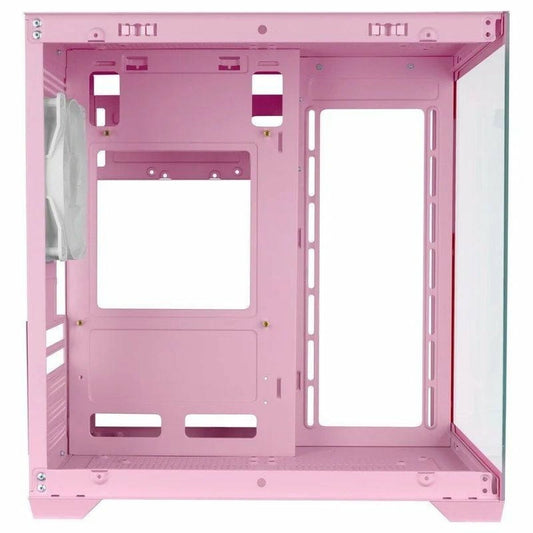 ATX Mini-tower Box Case Mars Gaming MCVIEW2P Pink-1